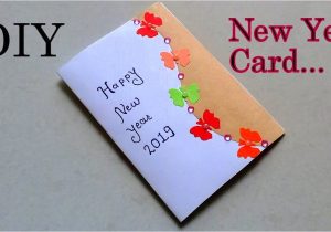 Beautiful New Year Card Making Simple & Beautiful New Year Card Making Happy New Year