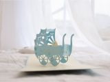 Beautiful Pop Up Card for Birthday Baby In Carriage Pop Up Card origami Pop Up Card Supplier