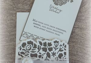 Beautiful Quotes for A Wedding Card Wedding Cards Using Detailed Floral Thinlits and Floral