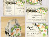 Beautiful Quotes to Include In A Wedding Card Vintage Plumeria or Frangipani and Ivy Custom Beige Wedding