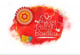 Beautiful Raksha Bandhan Greeting Card Greeting Card for Raksha Bandhan Celebration Stock