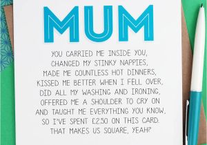Beautiful Things to Write In A Mother S Day Card Mum Birthday Card