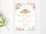 Beautiful Words to Write In A Wedding Card Bridal Shower Invitation Umbrella Bridal Shower Invite