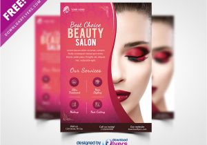 Beauty Flyers Templates Free Beauty Salon Flyer Template Free Psd by Flyer Psd