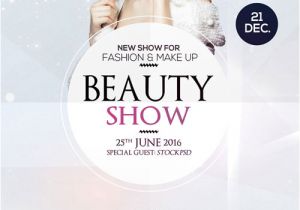 Beauty Flyers Templates Free Beauty Show Free Flyer Template Download for Photoshop