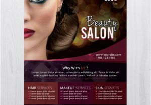 Beauty Flyers Templates Free Free Beauty Salon Flyer Template Flyershitter Com