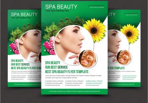Beauty Flyers Templates Free Spa Beauty Flyer Template Flyer Templates Creative Market