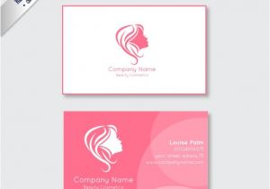 Beauty Salon Business Cards Templates Free Beauty Business Card Vector Free Download