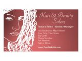 Beauty Salon Business Cards Templates Free Hair Beauty Salon Business Card Templates