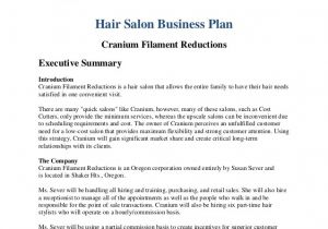 Beauty Salon Business Plan Template Free 79742553 Business Plan Hairl Salon