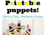 Bee Finger Puppet Template 8 Best Images Of Bee Finger Puppet Printable Printable
