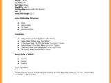 Beginner Job Application Resume Sample 7 Curriculum Vitae for Beginners theorynpractice
