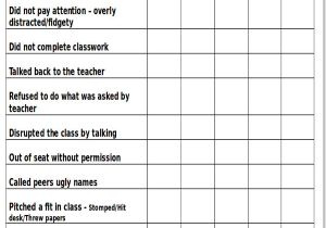 Behavior Charts for Preschoolers Template 8 Printable Behavior Chart Template 9 Free Word Pdf