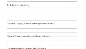 Behavior Contract Template for Adults 12 Sample Behavior Contract Templates Word Pages Docs