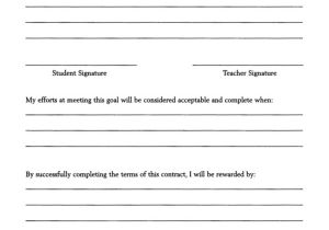 Behavior Contract Template for Adults Sample Behavior Contract 11 Examples In Pdf Word