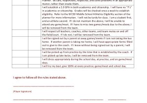 Behavior Contract Template High School Sample Behavior Contract 11 Examples In Pdf Word