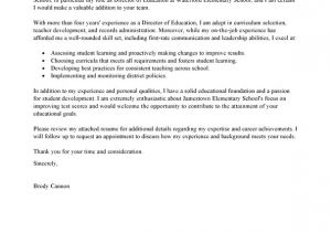 Best Cover Letter for Executive Director Position Best Director Cover Letter Examples Livecareer