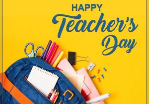 Best Design for Teachers Day Card T Talented E Elegant A Awesome C Charming H