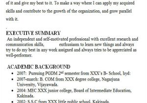 Best format Of Hr Resume for Fresher 28 Free Fresher Resume Templates Free Premium Templates