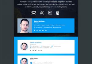 Best Free Email Template Builder 18 Professional HTML Psd Email Signature Templates