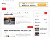 Best Paid Blogger Templates Palki 2 Responsive Blogger Template Free Download 2018