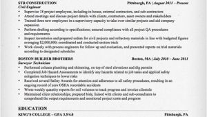 Best Resume for Civil Engineer Civil Engineering Resume Sample Resume Genius