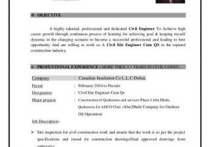 Best Resume for Civil Engineer Cv Of Mohammed Imran Pasha Civil Site Engineer Cum Qs