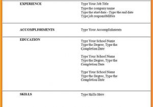 Best Resume format for Job 8 Cv formats Samples for Students theorynpractice