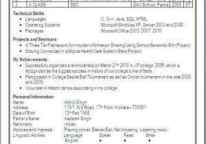 Best Resume Samples for Freshers Engineers Resume Samples for Freshers Computer Engineers