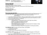 Best Sample Of Resume for Job Application 12 Example Of Job Applying Resume Penn Working Papers
