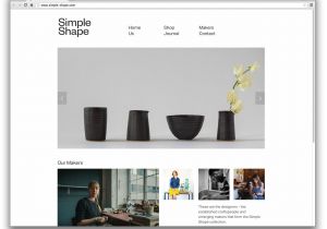 Best Squarespace Template for Video 10 Well Designed Squarespace Commerce Sites Design Milk