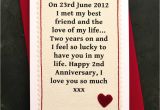 Best Things to Write In A Love Card when We Met Personalised Anniversary Card with Images