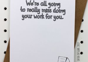 Best Wishes for Farewell Card Said No One Ever Missyou Weregoingtomissyou