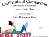 Bible Study Certificate Templates Bible Award Certificate Template Gallery Certificate