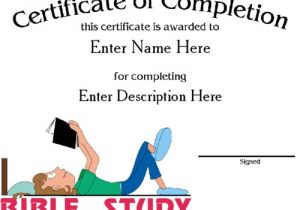 Bible Study Certificate Templates Bible Award Certificate Template Gallery Certificate