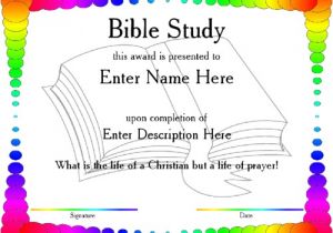 Bible Study Certificate Templates Certificate Templates for Bible Study Gallery