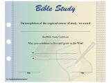 Bible Study Certificate Templates Free Bible Certificate Programs Online