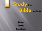 Bible Study Flyer Template Free 8 Best Images Of Free Printable Bible Study Flyer Bible