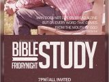 Bible Study Flyer Template Free Bible Study Church Flyer by Aizenacez Graphicriver