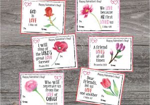 Bible Verse for Anniversary Card Kids Valentine Cards Bible Verse Valentine Cards Instant