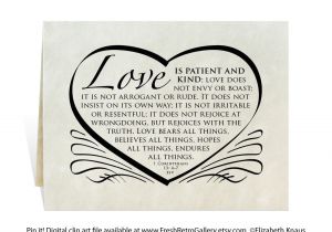 Bible Verse for Anniversary Card Wedding Printable Card Program Invitation Reception Poster