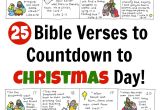 Bible Verse for Christmas Card Bible Verse Advent Countdown for Kids Free Printable
