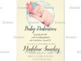 Bible Verse for Wedding Invitation Card Baby Dedication Photo Spring Floral Bible Verse Invitation