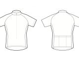 Bicycle Jersey Template Cycling Jersey Design Template Illustrator Templates