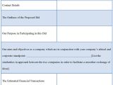 Bid Proposals Templates Bid Proposal Template Free Printable Documents
