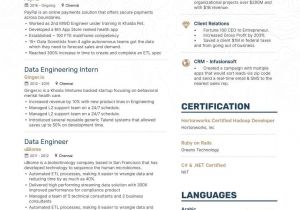 Big Data Engineer Resume 8 Big Data Engineer Resume Examples and Writing Guide