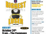 Biggest Loser Flyer Template Biggest Loser Challenge Flyer
