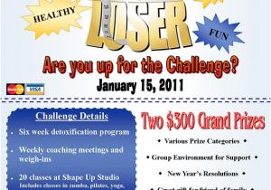 Biggest Loser Flyer Template Biggest Loser north Brunswick Chiropractic and Acupuncture