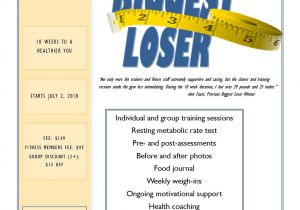 Biggest Loser Flyer Template Previous Video