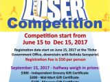 Biggest Loser Flyer Template Upcoming events Tlicho